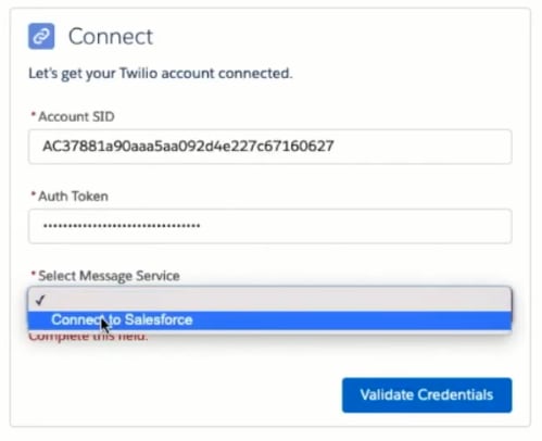 Select Message Service